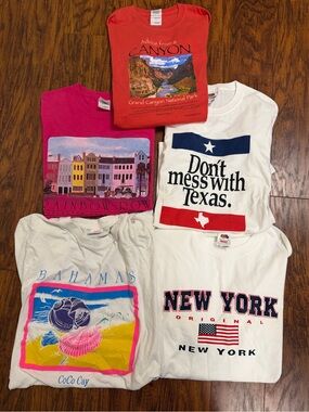 Travel t-shirts medium-xl